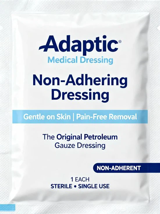 Apósito médico adaptativo
