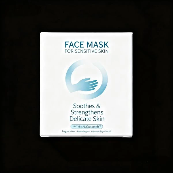 Mascarilla facial para pieles sensibles